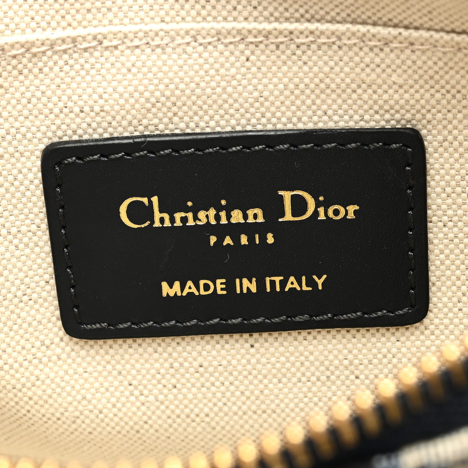 Christian Dior Oblique CD Lounge Bag Blue 6 of 9