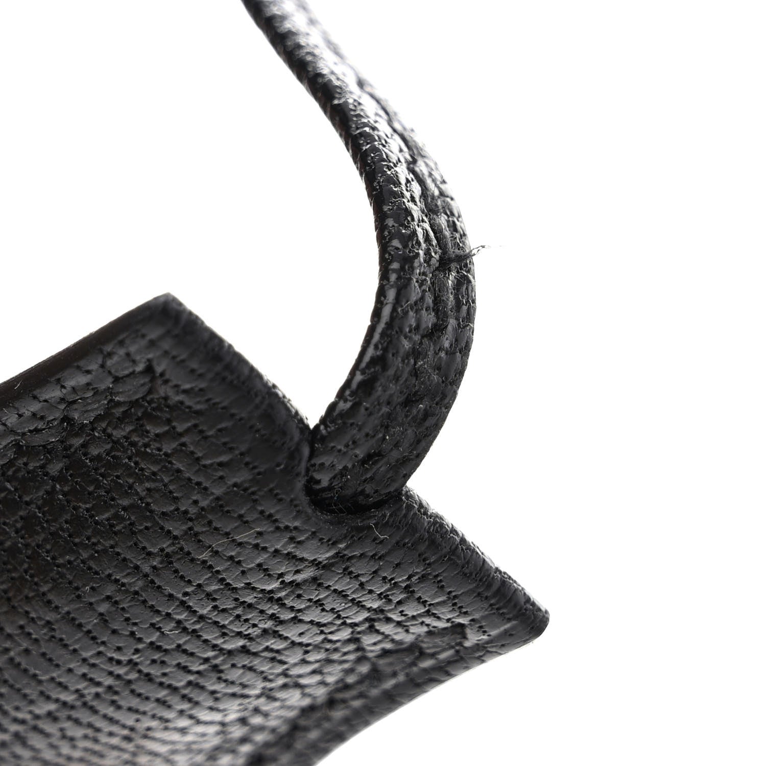 Hermes Chevre Mysore Horseshoe Kelly Sellier 25 Gris Perle Black 12 of 12