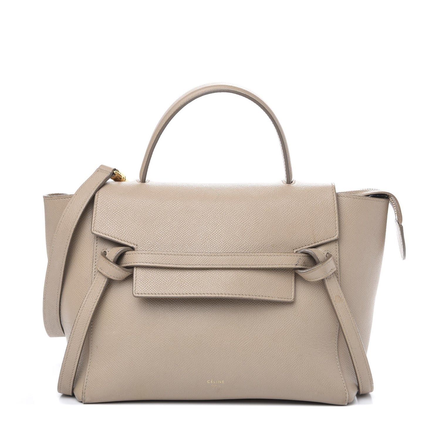 Grained Calfskin Mini Belt Bag Dune