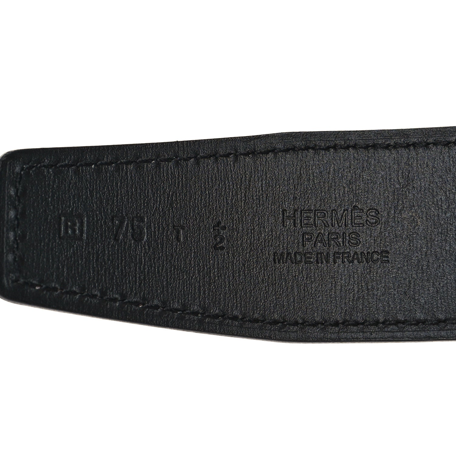 Hermes Box Belt Strap 75 30 Ebene Black 7 of 7