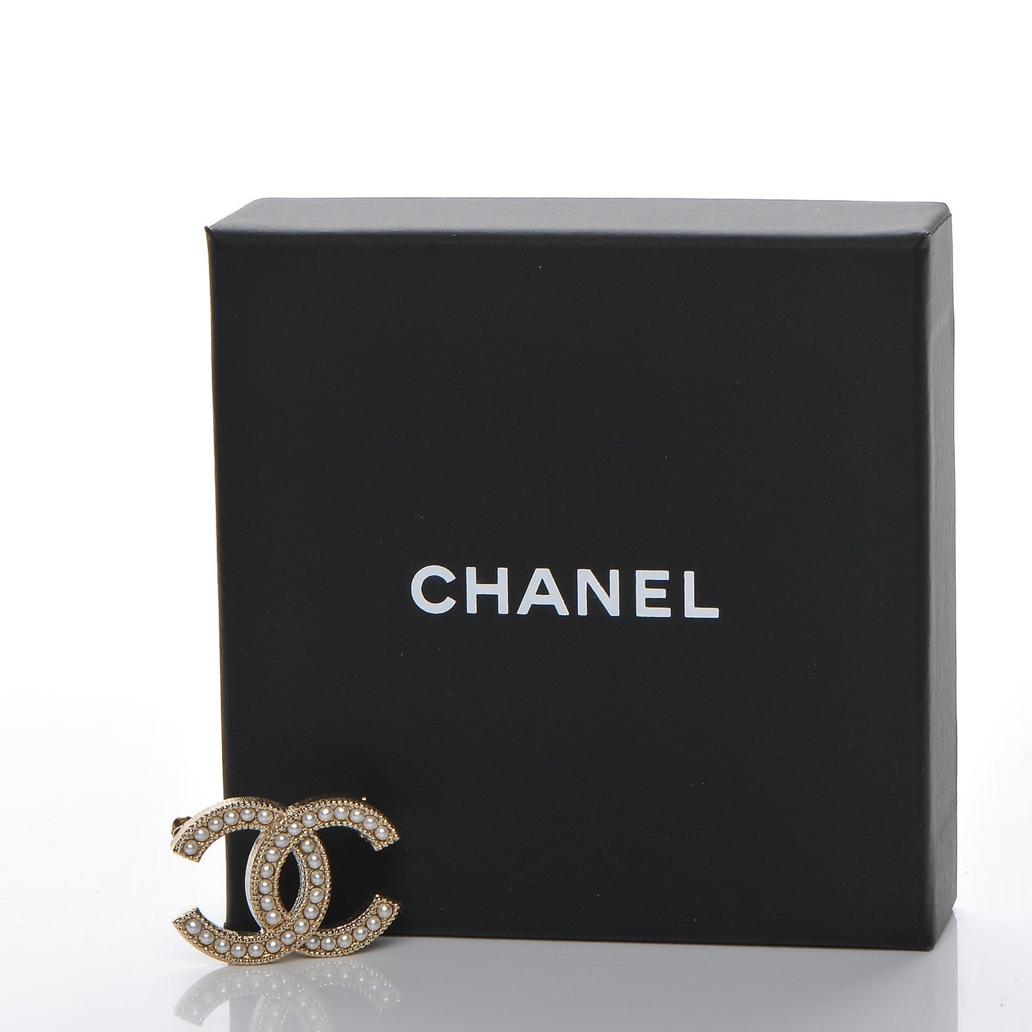 Crystal CC Mini Brooch