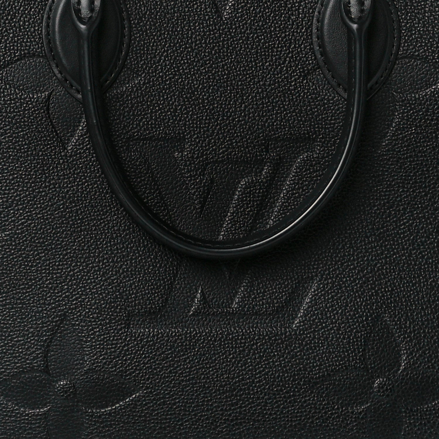 Louis Vuitton Empreinte Monogram Giant Onthego MM Black 7 of 10