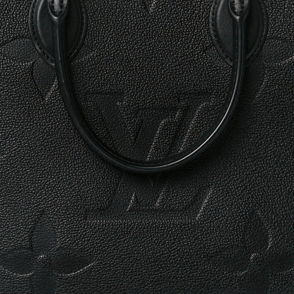 Louis Vuitton Empreinte Monogram Giant Onthego MM Black 7 of 10