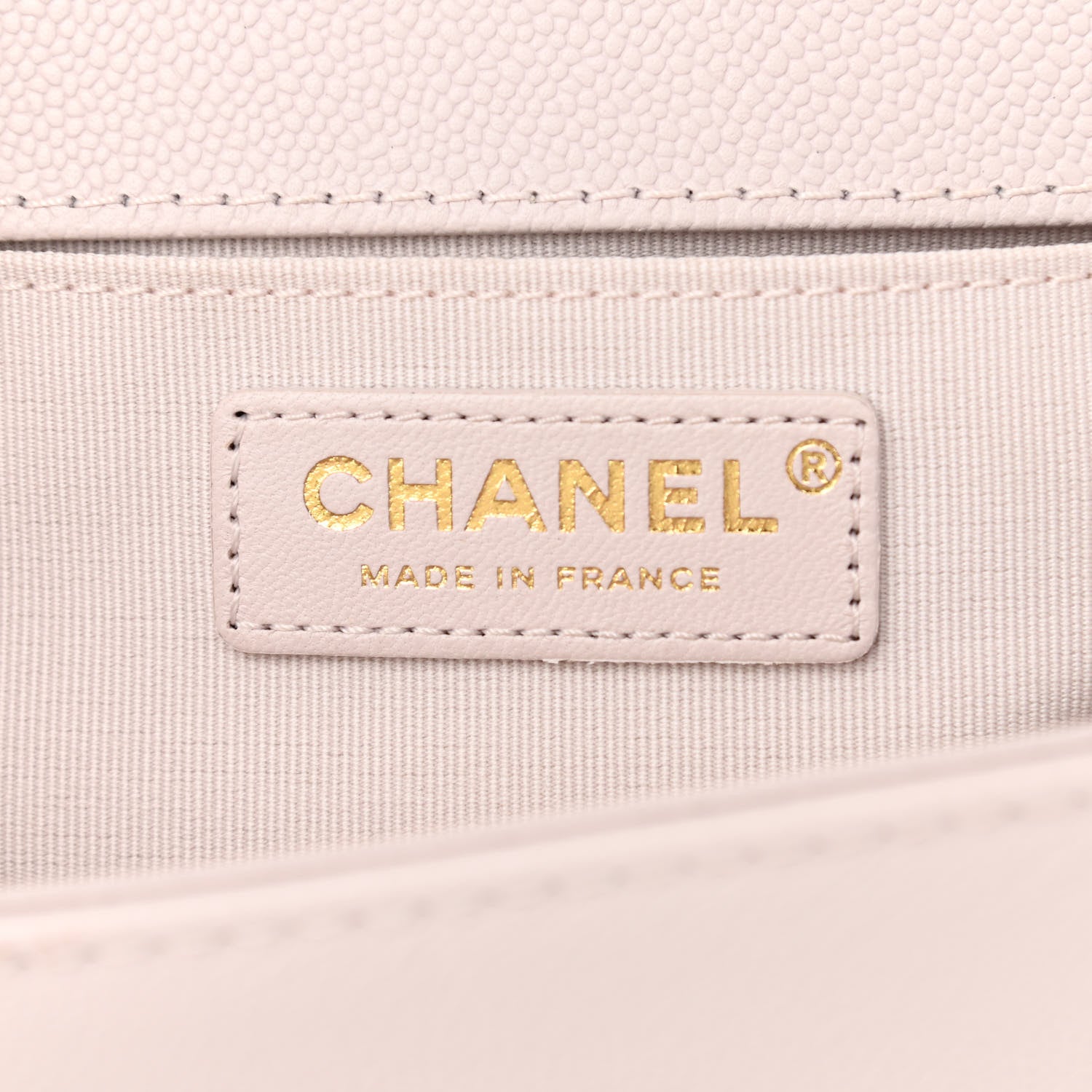 Chanel Caviar Quilted Chain Around Medium Boy Flap Light Purple 6 of 11