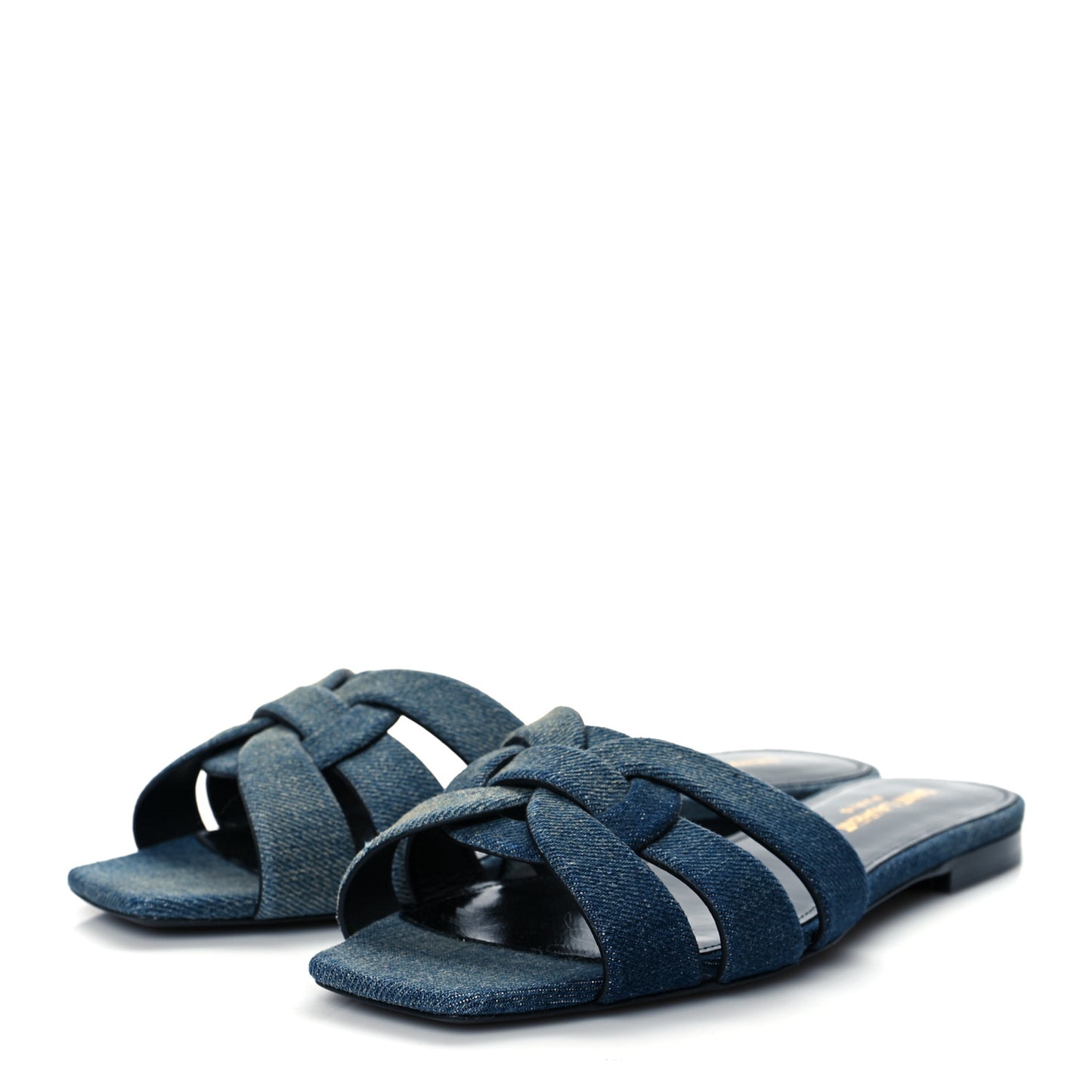 Denim Tribute 05 Slide Sandals 37 Deep Navy Jeans