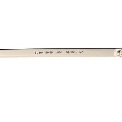 Saint Laurent Metal SL 384 Mask Sunglasses Black 5 of 7