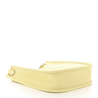 Hermes Taurillon Clemence Evelyne TPM Jaune Milton 4 of 11