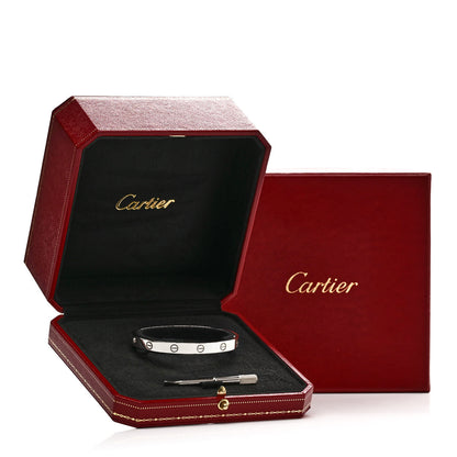 Cartier 18K White Gold LOVE Bracelet 17 8 of 8
