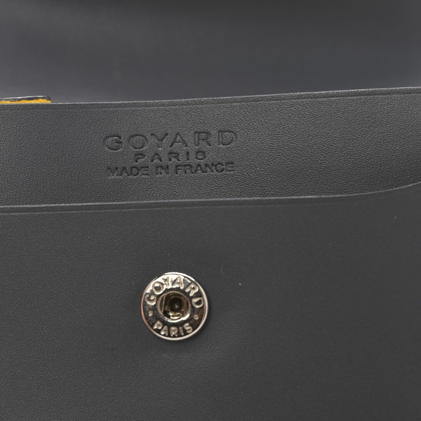 Goyardine Coin Pouch Grey