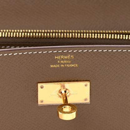 Hermes Epsom Kelly Wallet To Go Etoupe 6 of 6