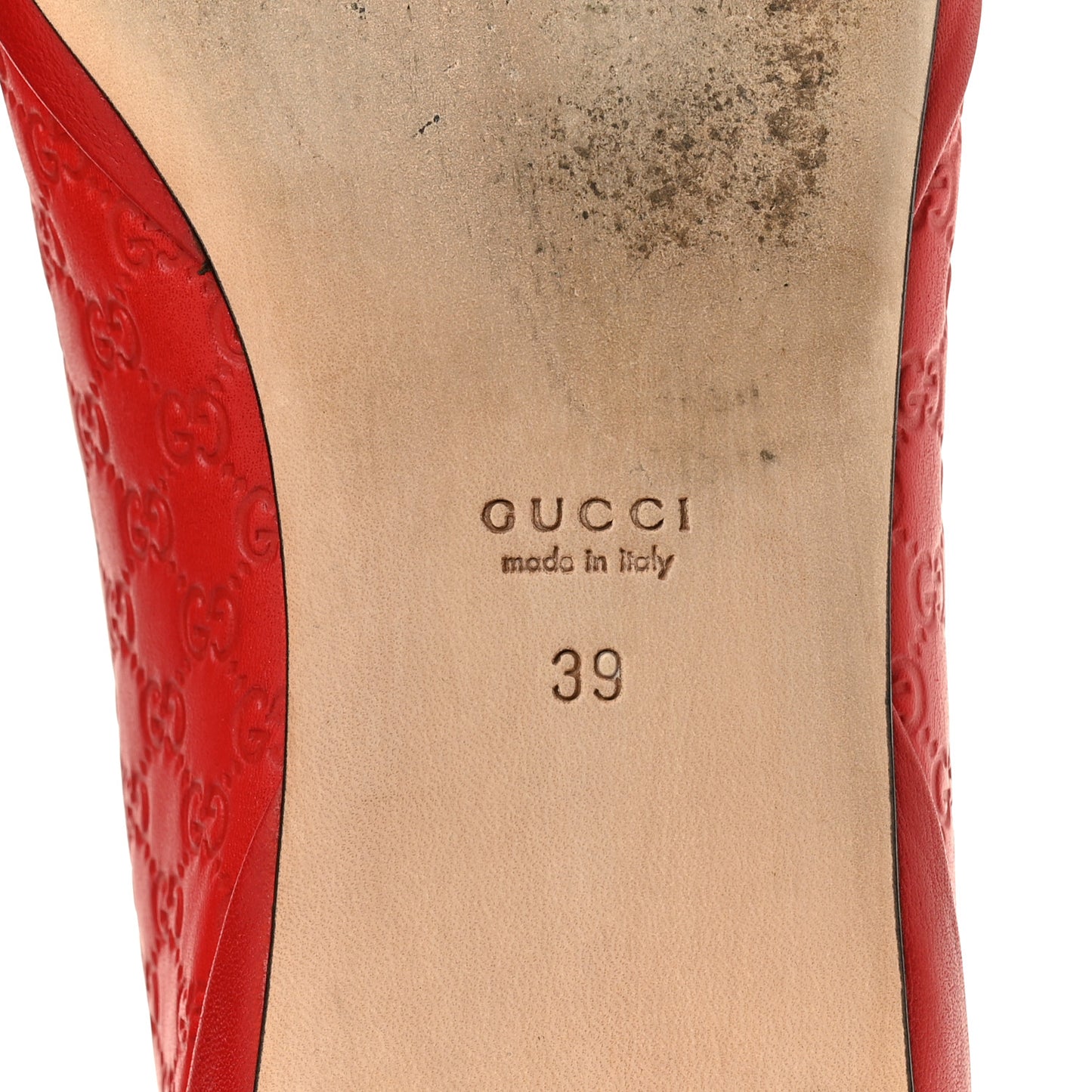 Microguccissima Flats 39 Hibiscus Red