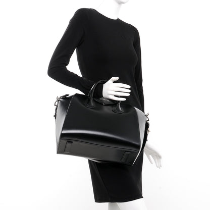 Givenchy Shiny Lord Calfskin Medium Antigona Black 3 of 9