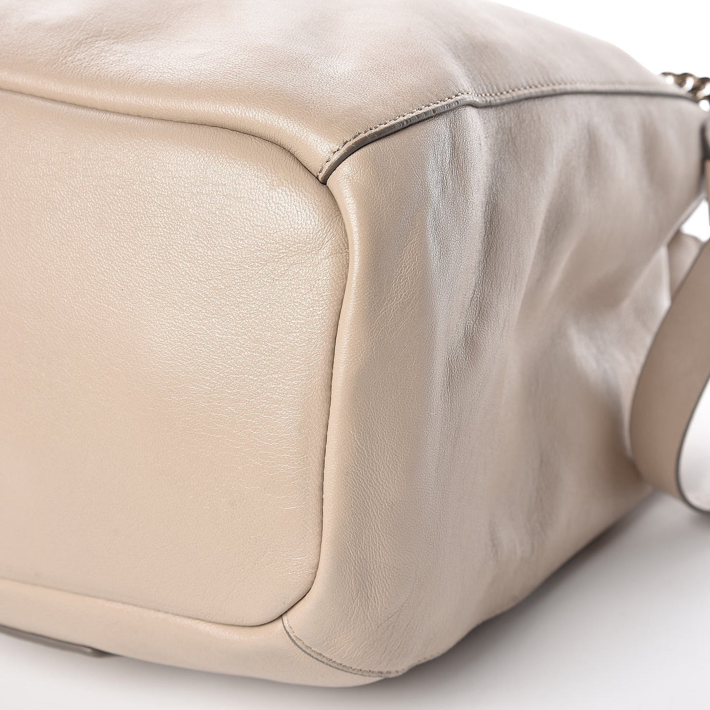 Nappa Echo Convertible Backpack Beige