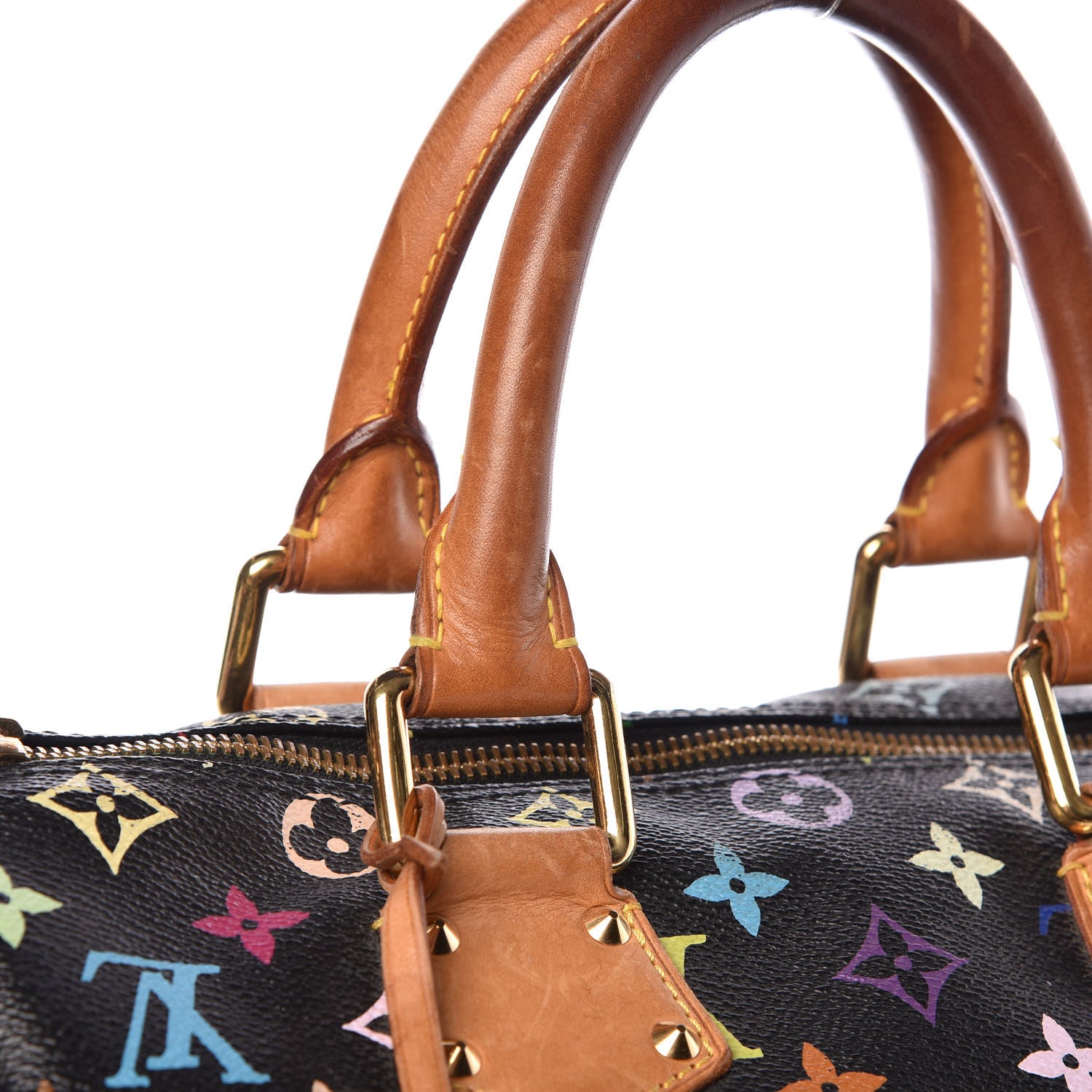 Louis Vuitton Monogram Multicolor Speedy 30 Black 11 of 15