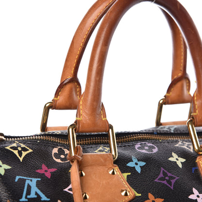 Louis Vuitton Monogram Multicolor Speedy 30 Black 11 of 15