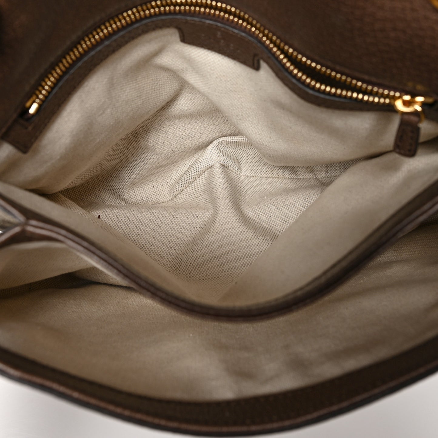 GG Supreme Monogram Textured Dollar Calfskin Medium Blondie Shoulder Flap Bag Beige Ebony New Acero