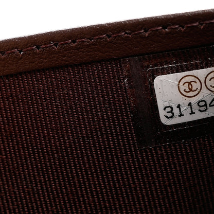 Chanel Caviar Quilted Compact Flap Wallet Black 7 of 8