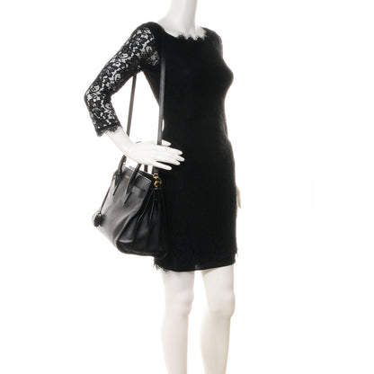 Saint Laurent Leather Small Sac de Jour Black 2 of 8