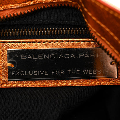 Balenciaga Metallic Agneau Classic Hardware City Orange 7 of 13