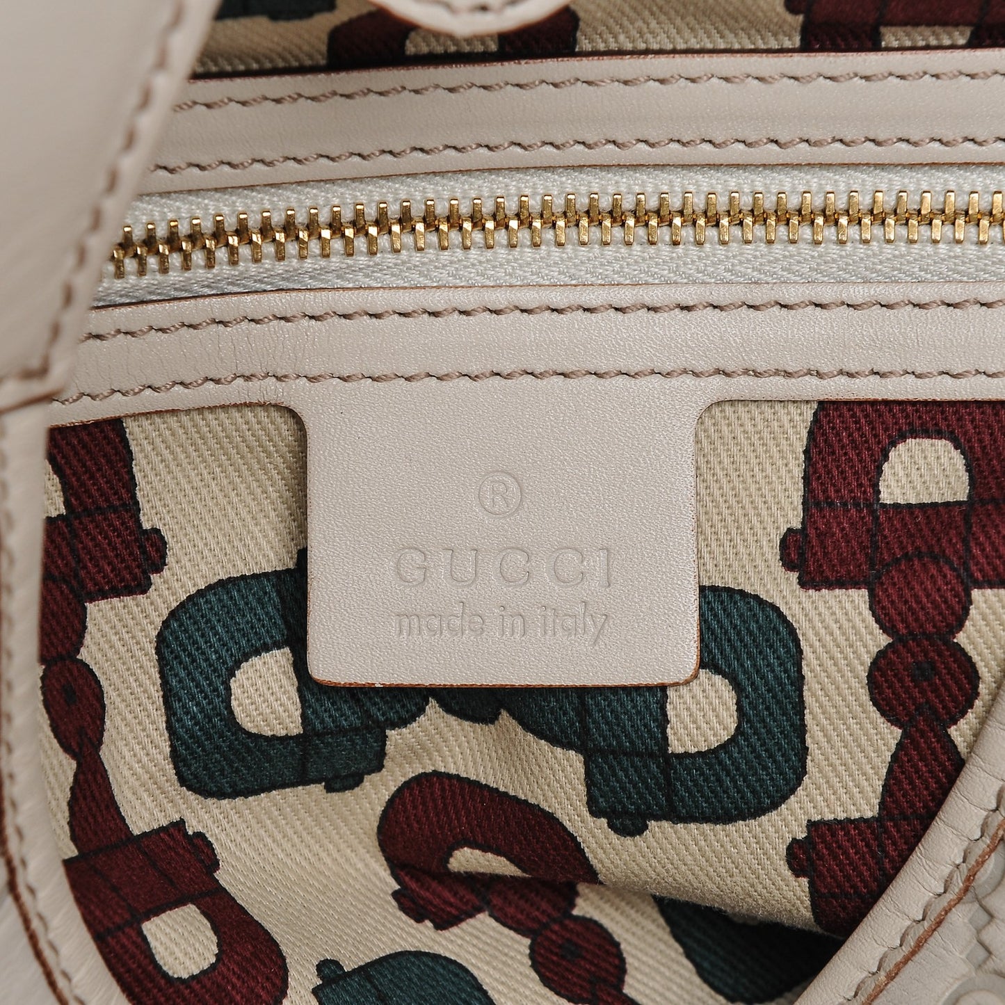 Guccissima Punch Hobo Off White