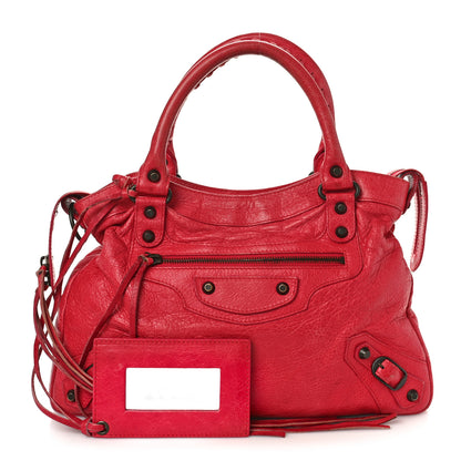 Balenciaga Agneau Classic Hardware Town Rose Thulian 1 of 12