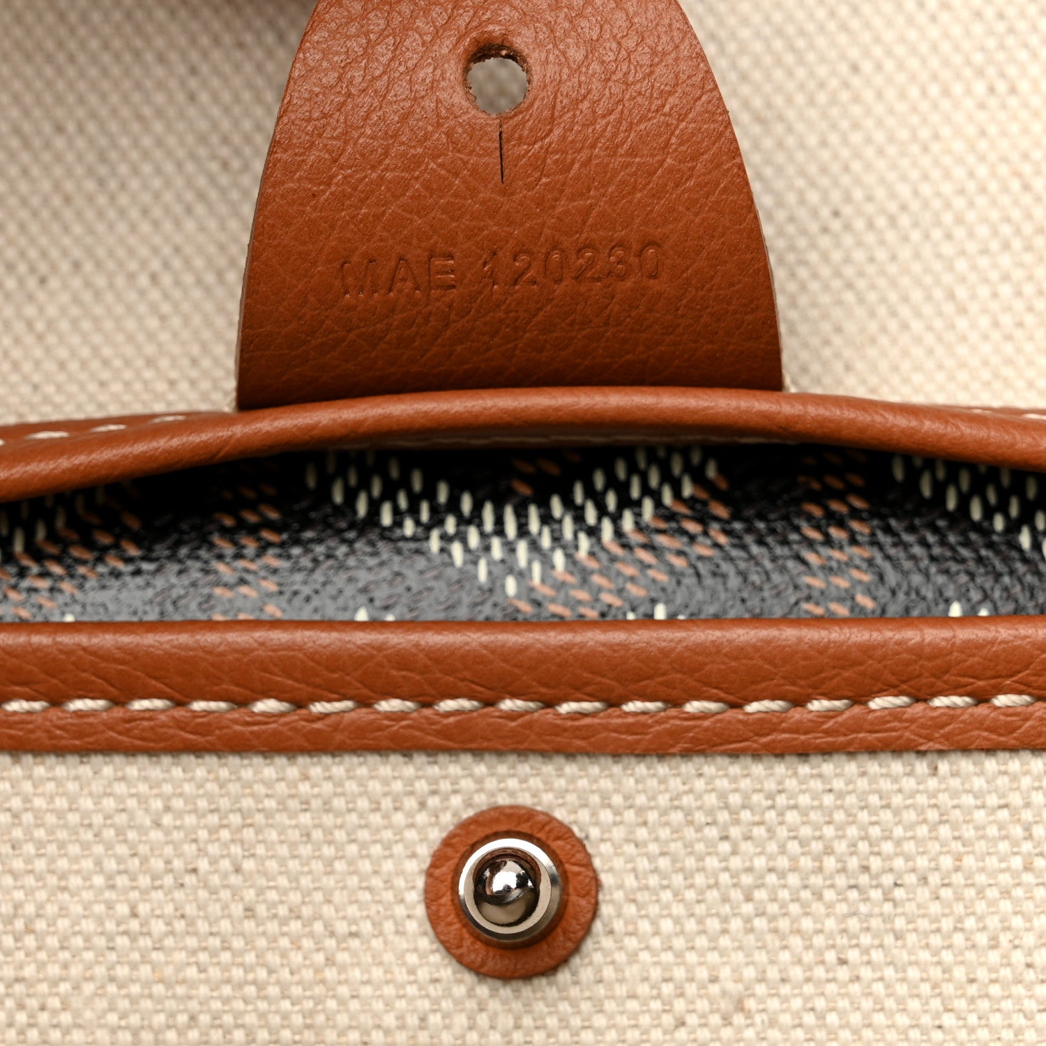 Goyard Goyardine Artois MM Black Gold 7 of 14