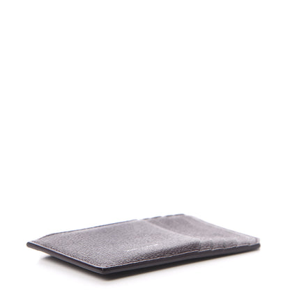 Saint Laurent Grained Calfskin 5 Fragments Zip Pouch Card Holder Bordeaux 4 of 7