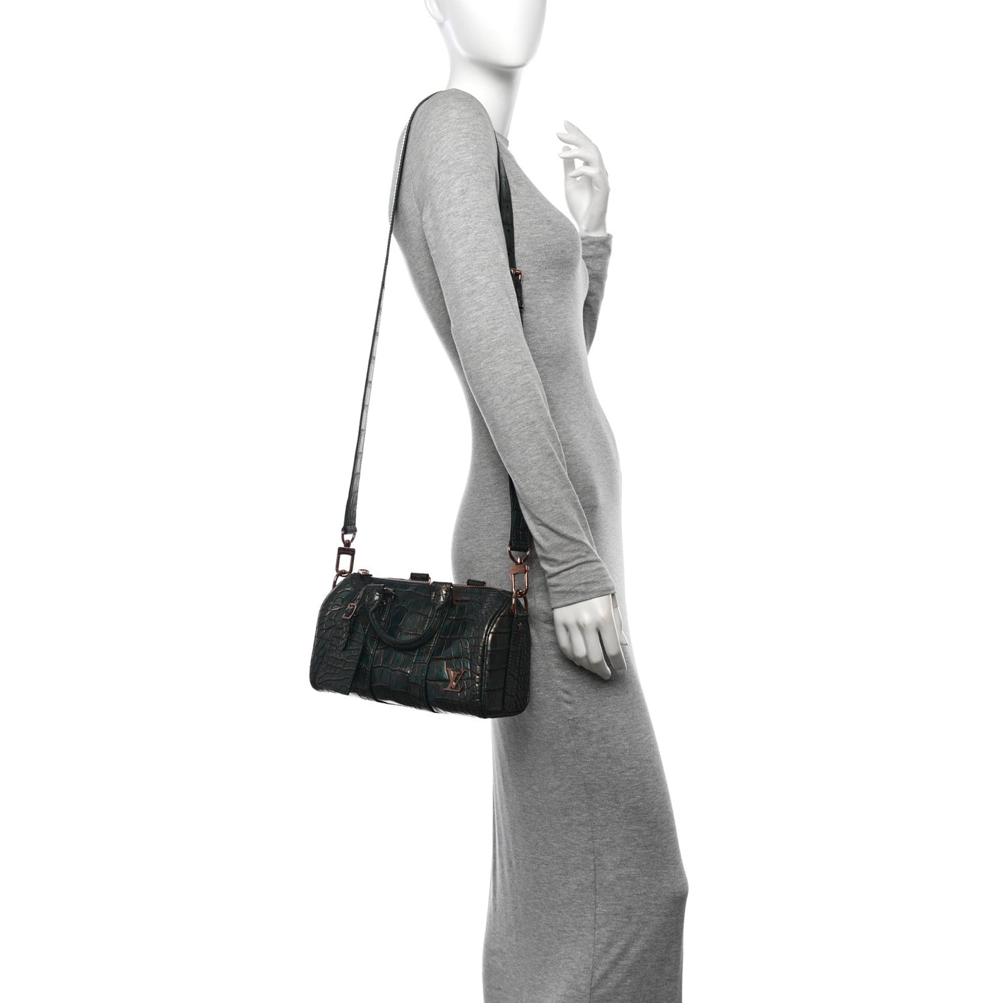 Alligator Keepall Bandouliere 25 Metallic Copper