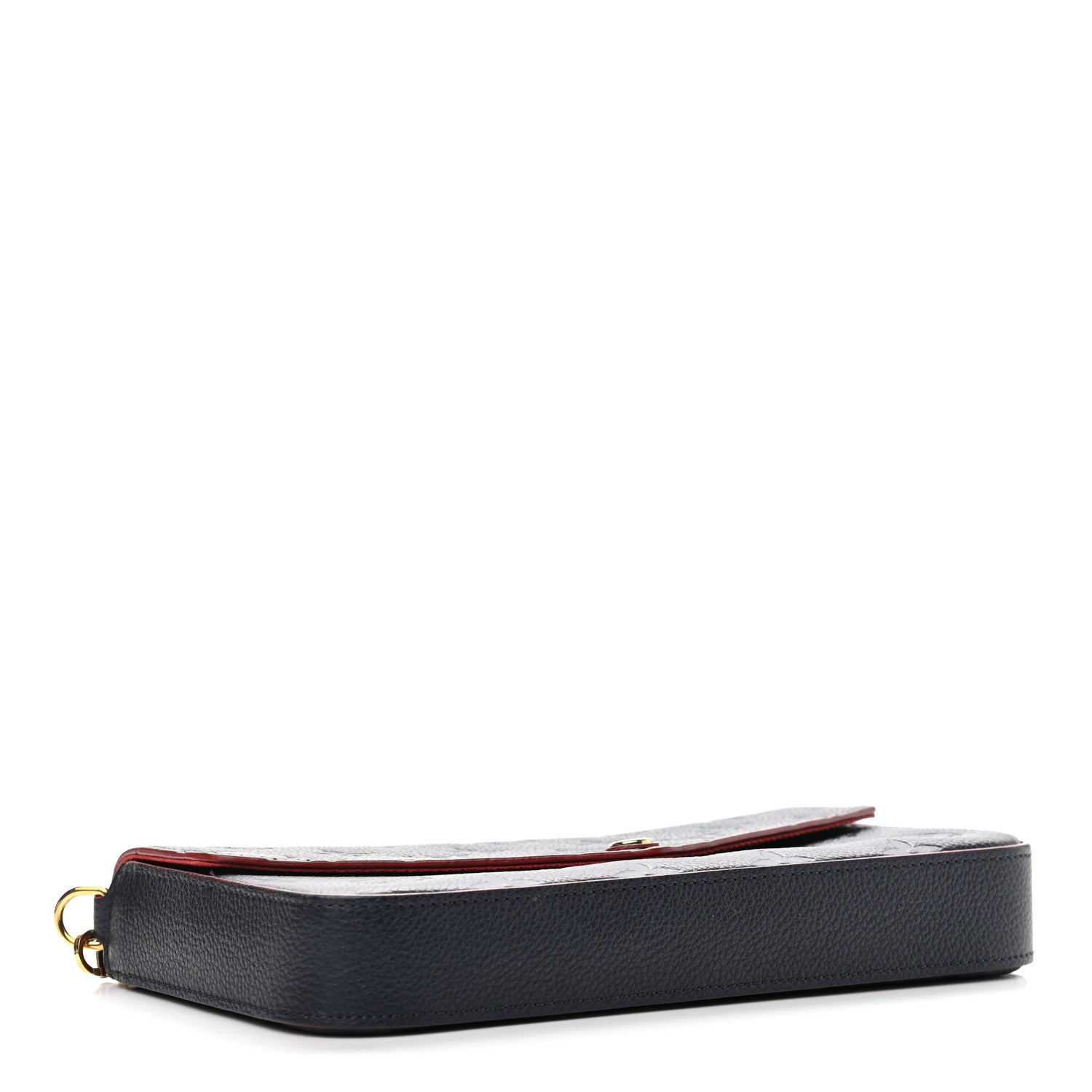 Louis Vuitton Empreinte Pochette Felicie Chain Wallet Marine Rouge 5 of 13