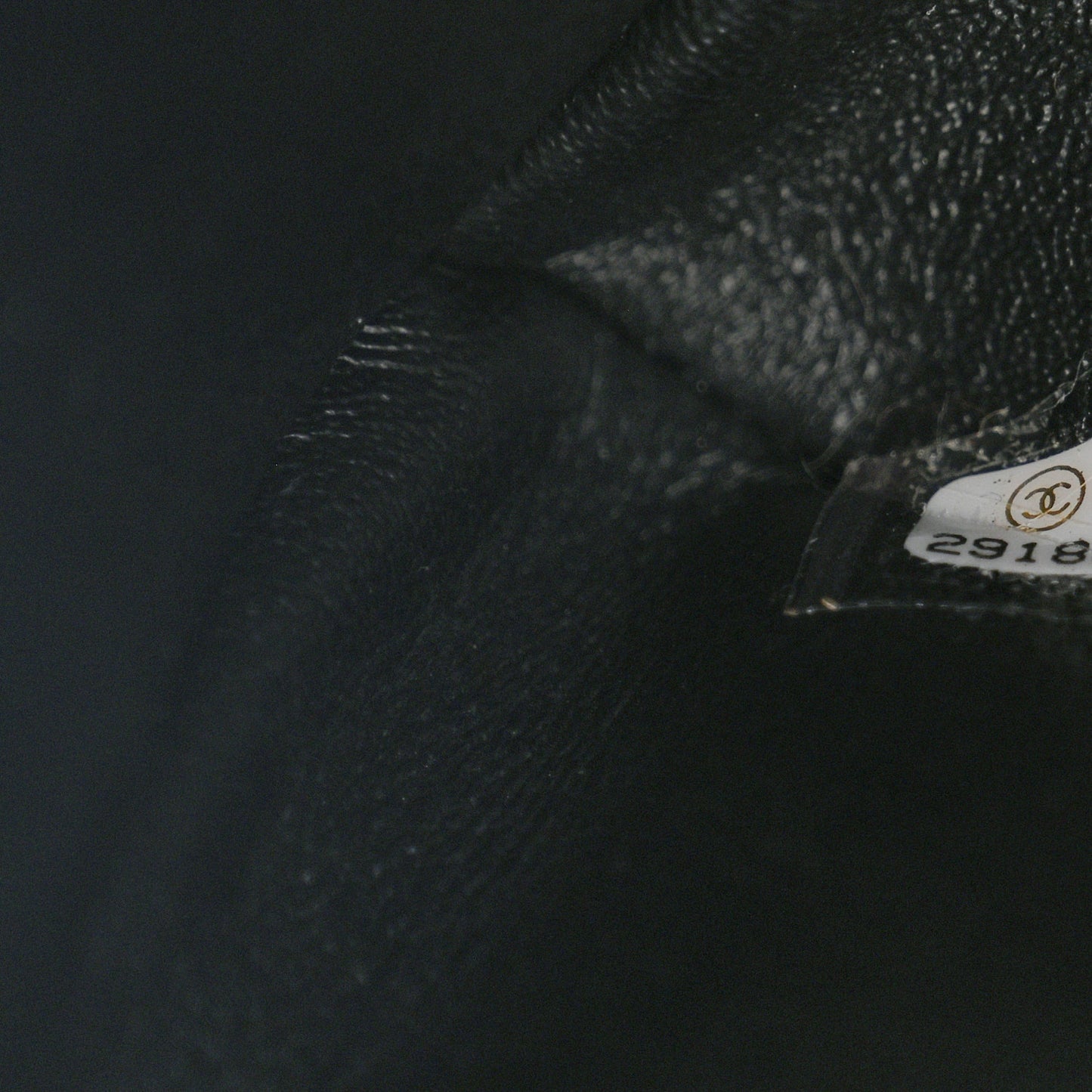 Lambskin Quilted Flap Clutch Black