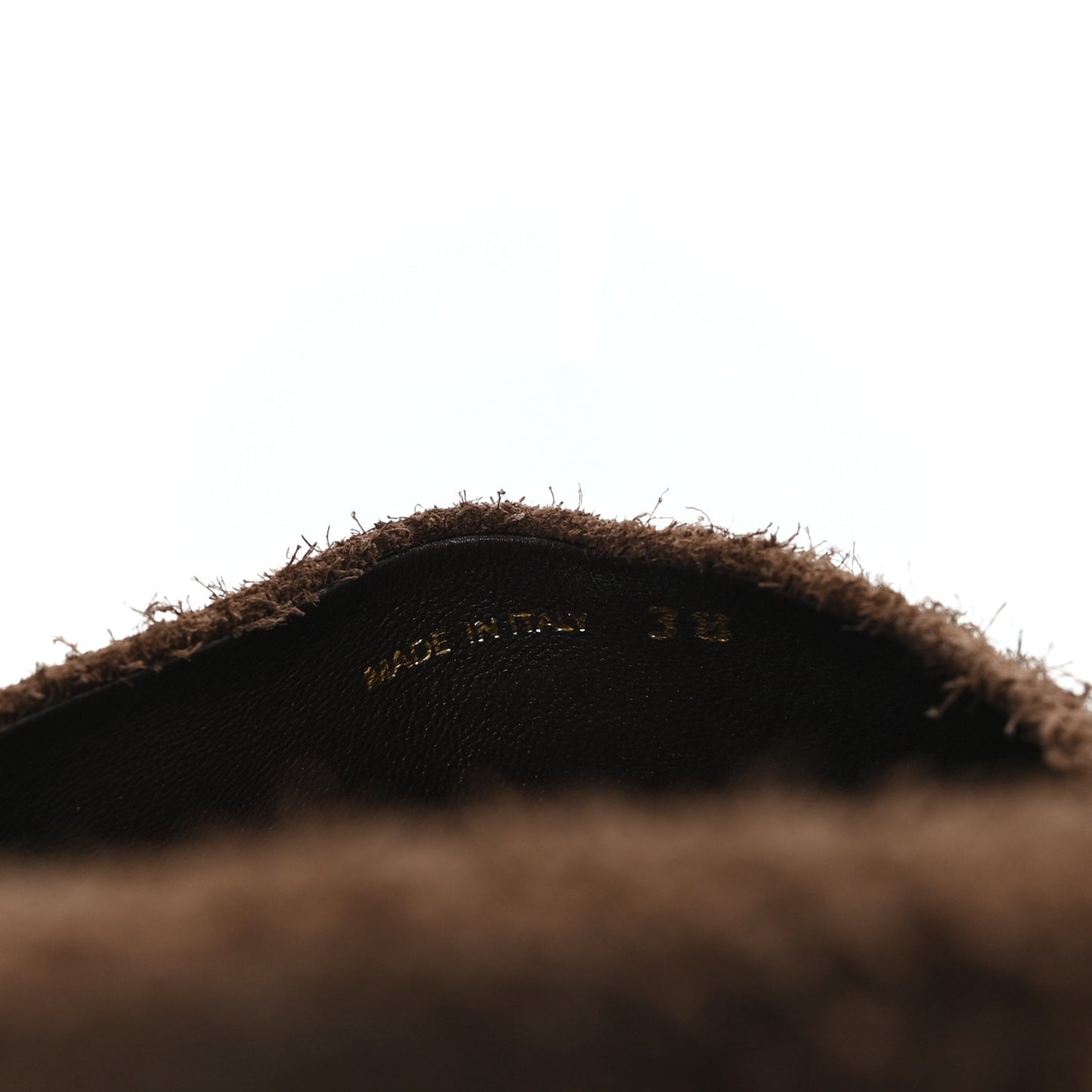 Scamosciato Slippers 38 Bruciato