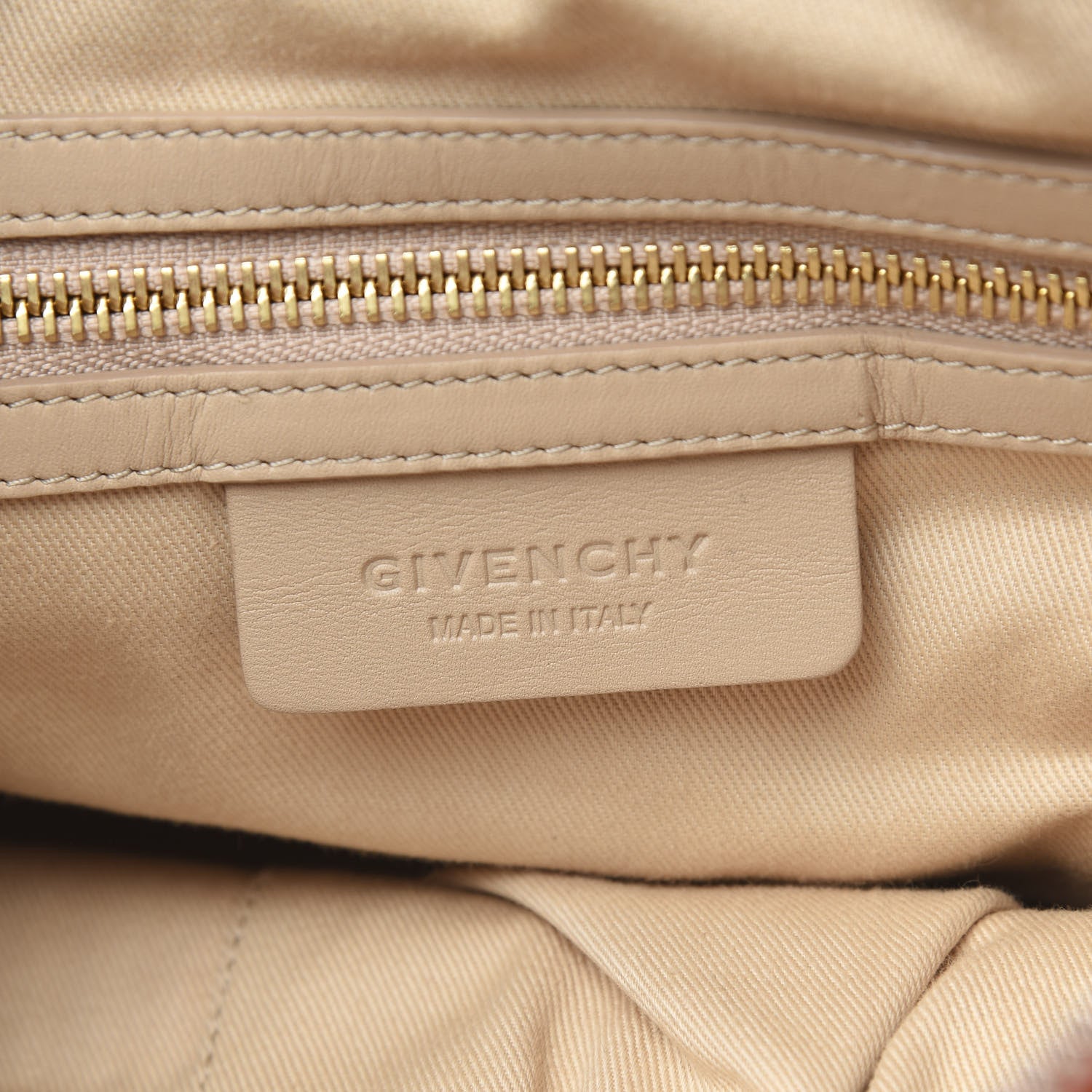 Givenchy Sugar Goatskin Micro Nightingale Orange 6 of 10