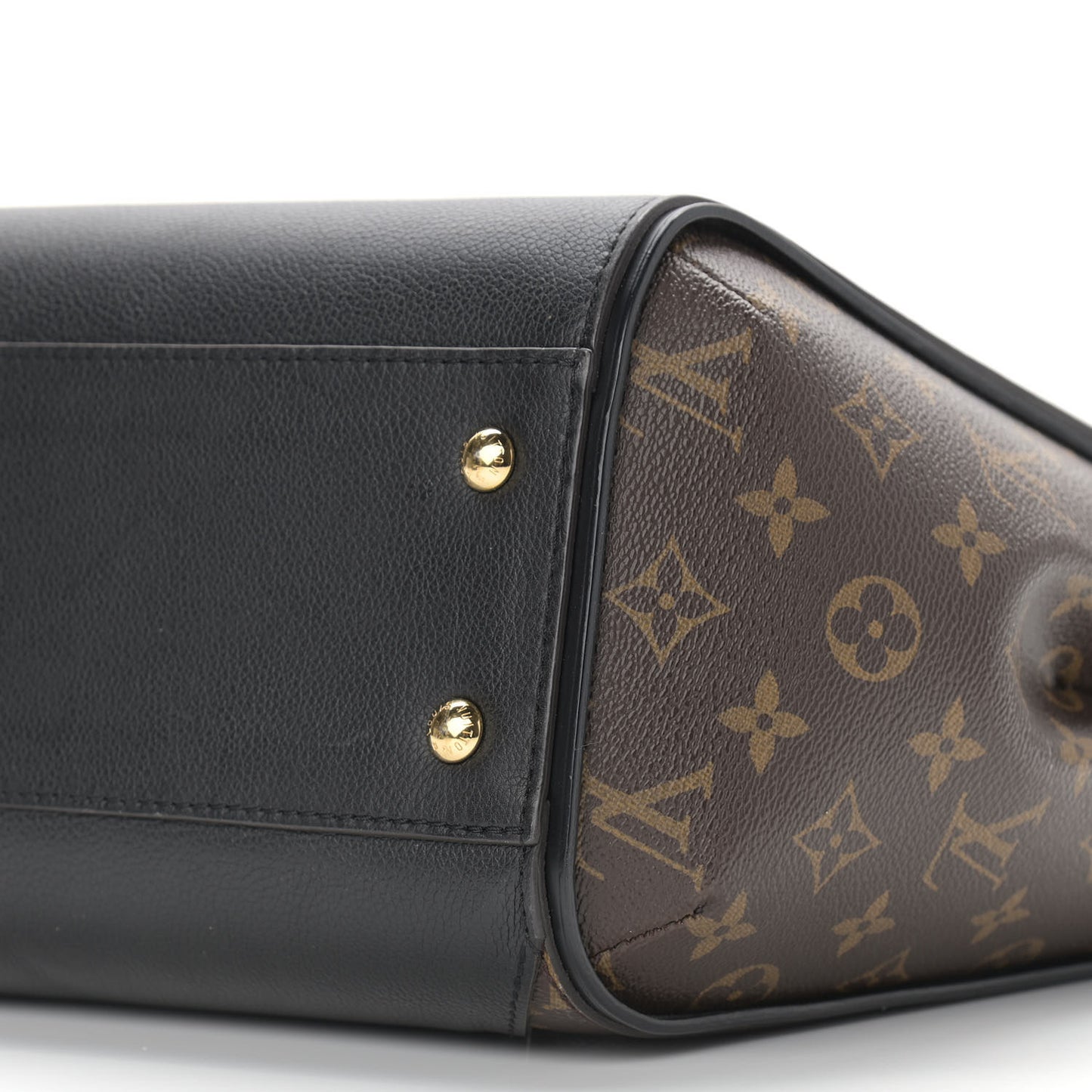 Calfskin Monogram Kimono Tote Black