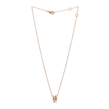 Bulgari 18K Rose Gold B.Zero1 Open Legends Pendant Necklace 3 of 7