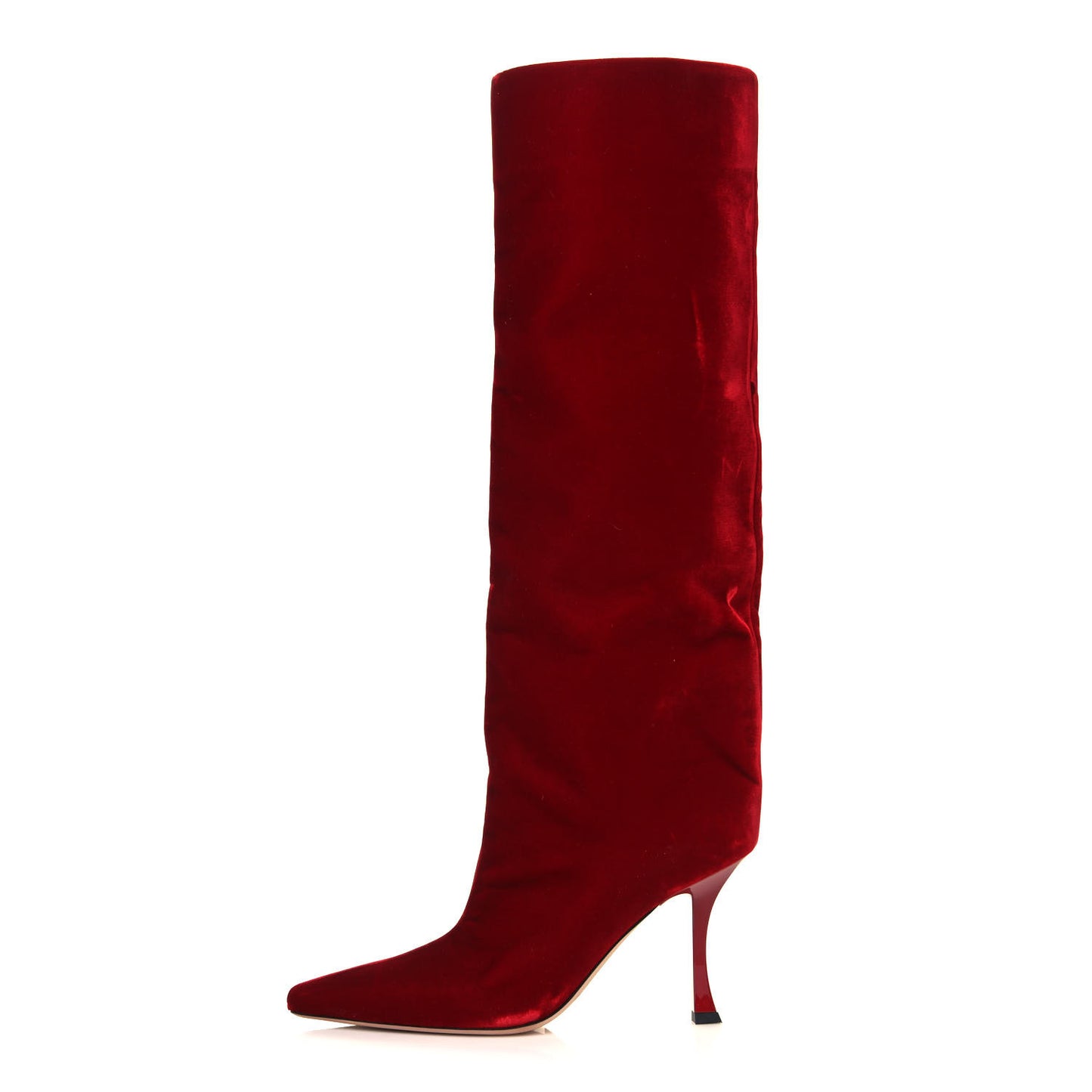 Velvet Chad 90 Knee High Boots 37 Red