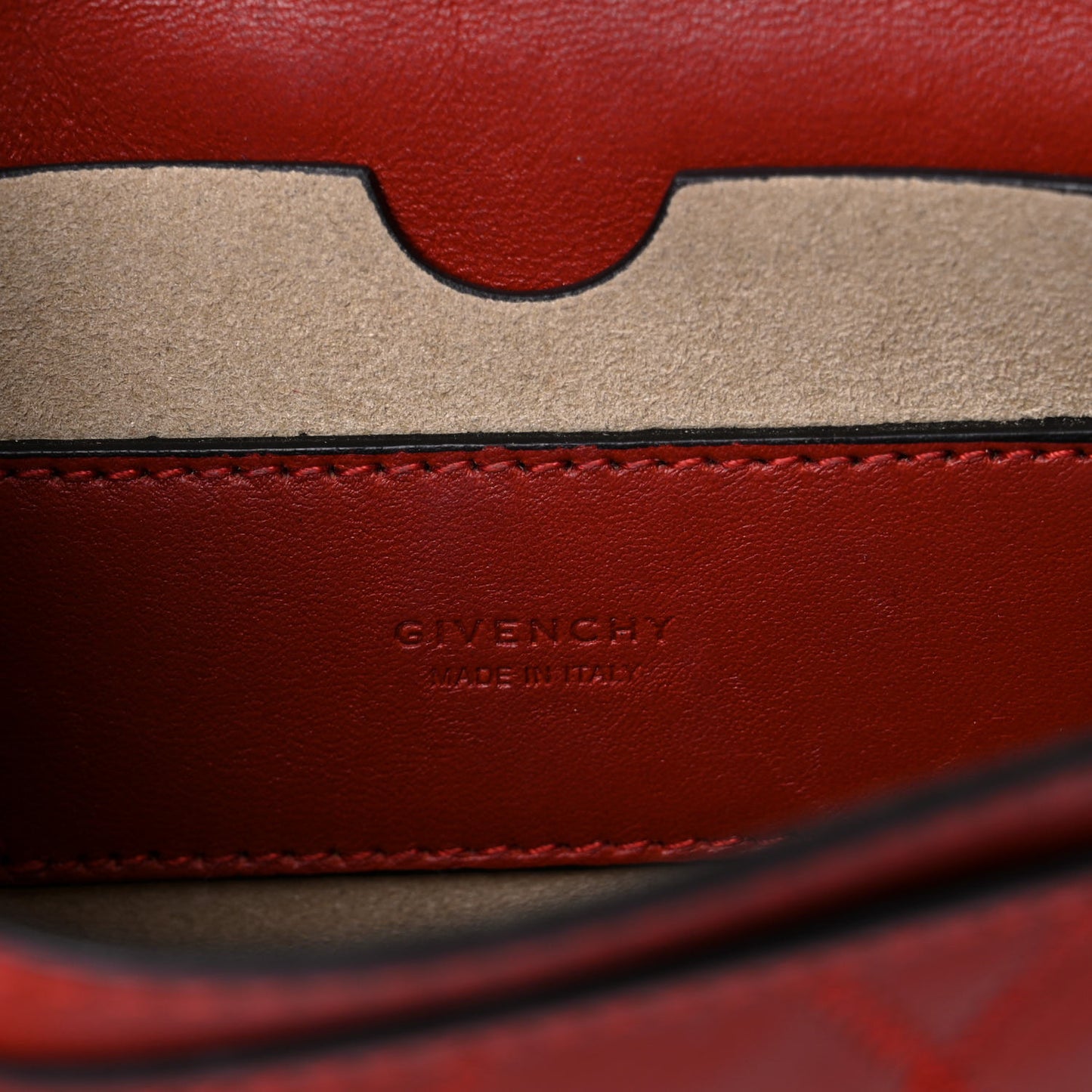 Goatskin Quilted GV3 Mini Pocket Convertible Bag Terracotta