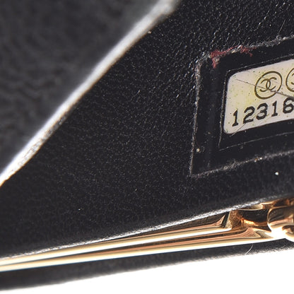 Chanel Caviar Timeless CC French Wallet Black 7 of 8