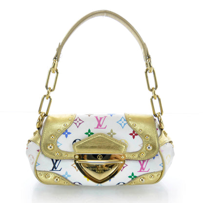 Louis Vuitton Monogram Multicolor Marilyn White Gold 1 of 9