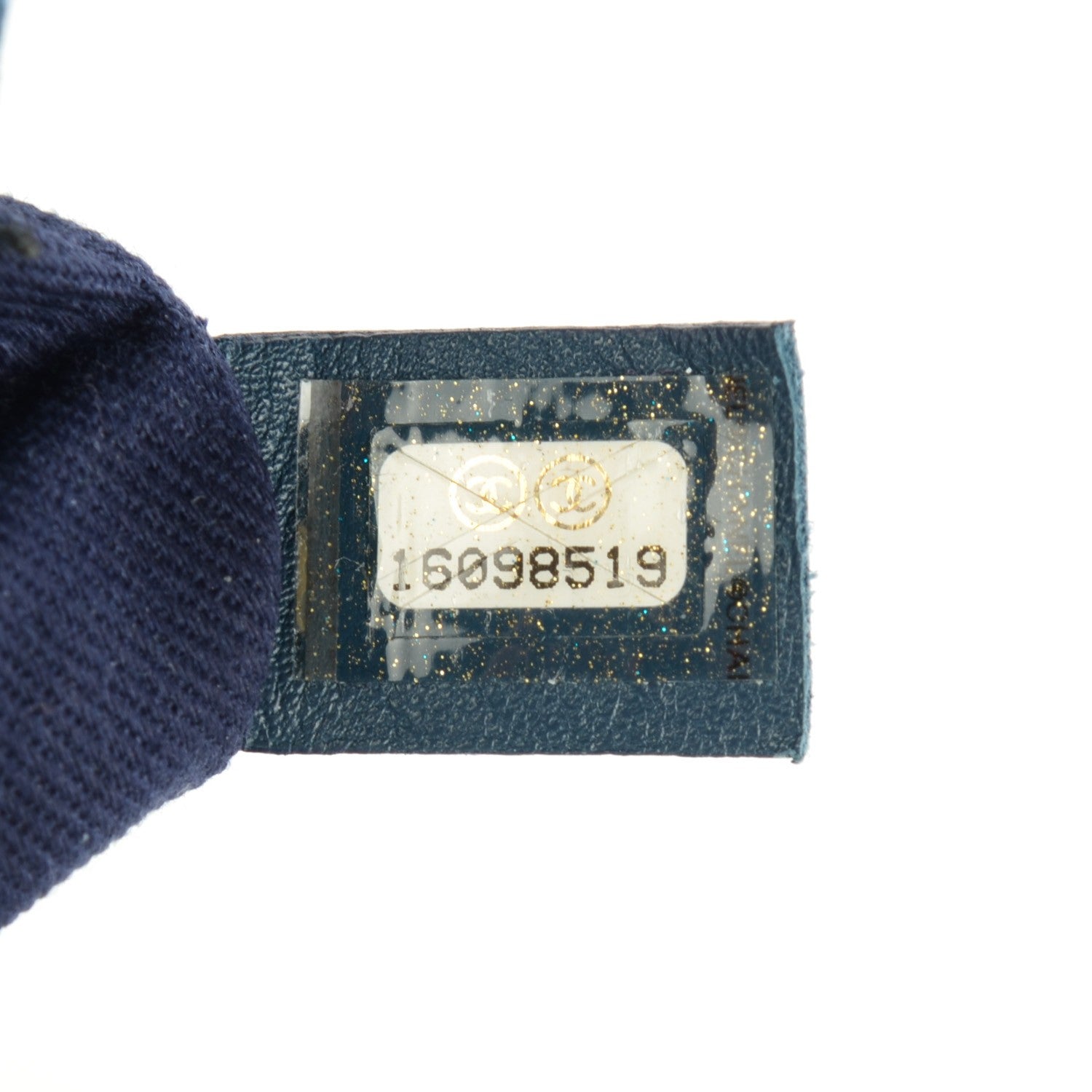 Chanel Denim Camellia Embroidered Medium Just Mademoiselle Medium 7 of 7