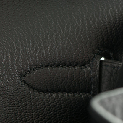 Hermes Taurillon Clemence Birkin 35 Black 19 of 24