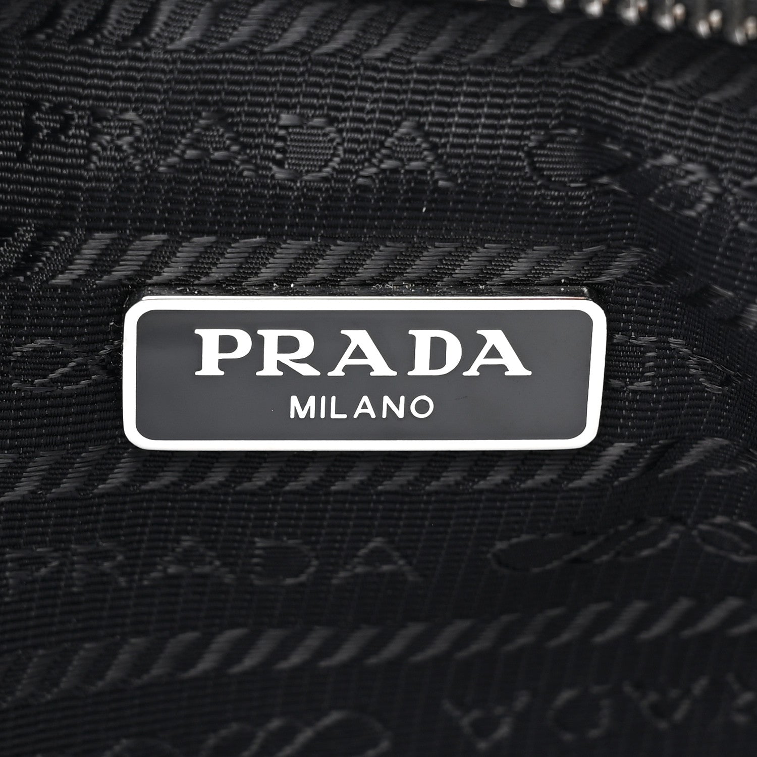 Prada Nylon Re-Edition 2005 Shoulder Bag Black 6 of 8