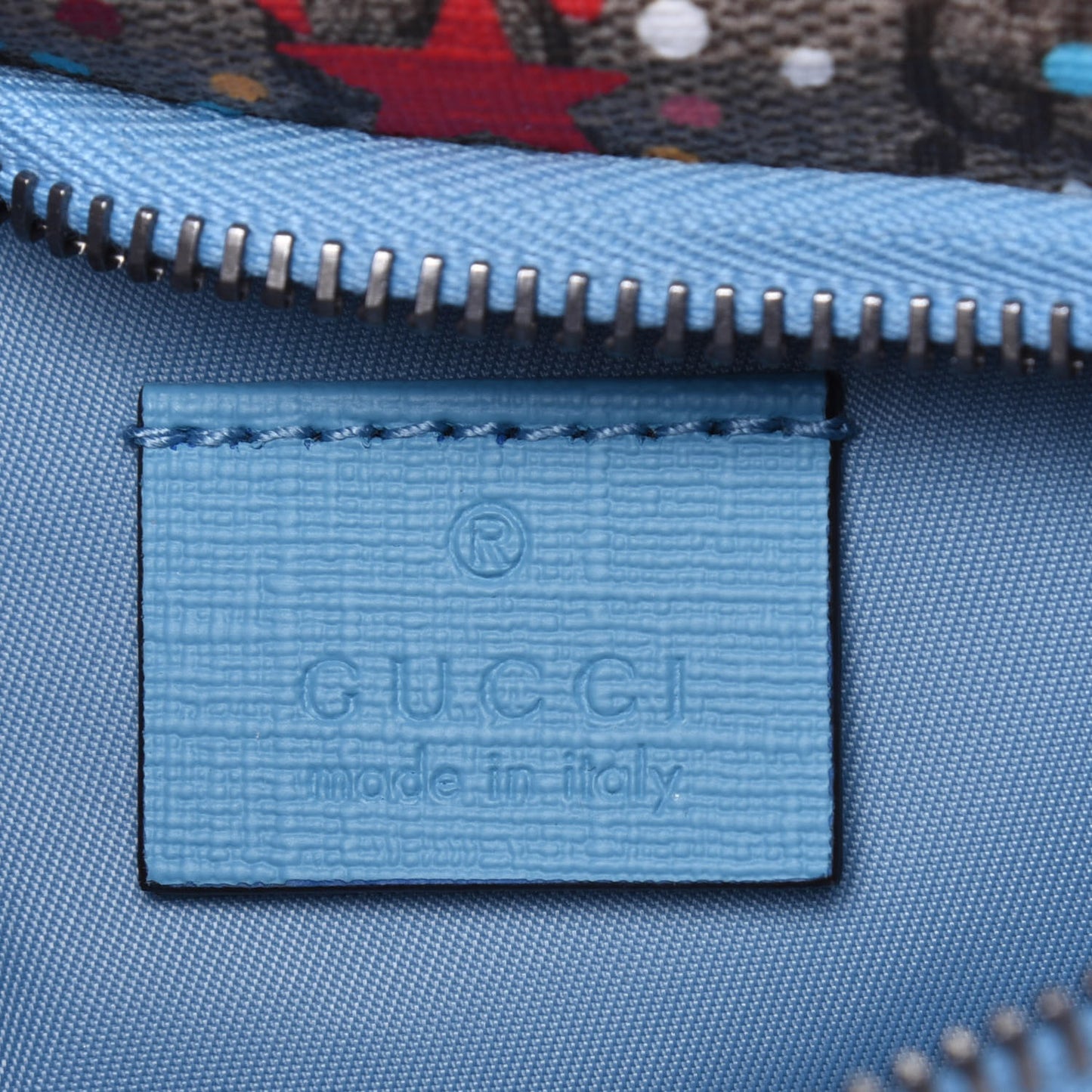 GG Supreme Monogram Childrens Star Print Belt Bag Multicolor