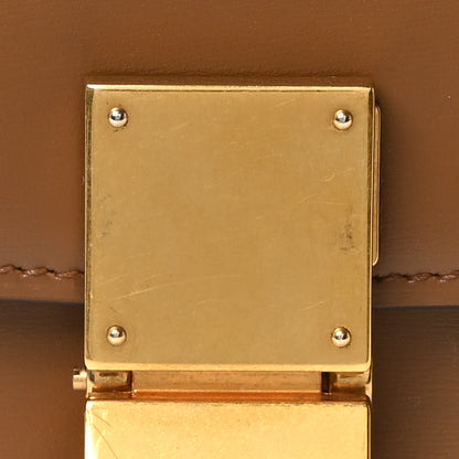 Celine Calfskin Medium Classic Box Flap Bag Light Camel 8 of 10