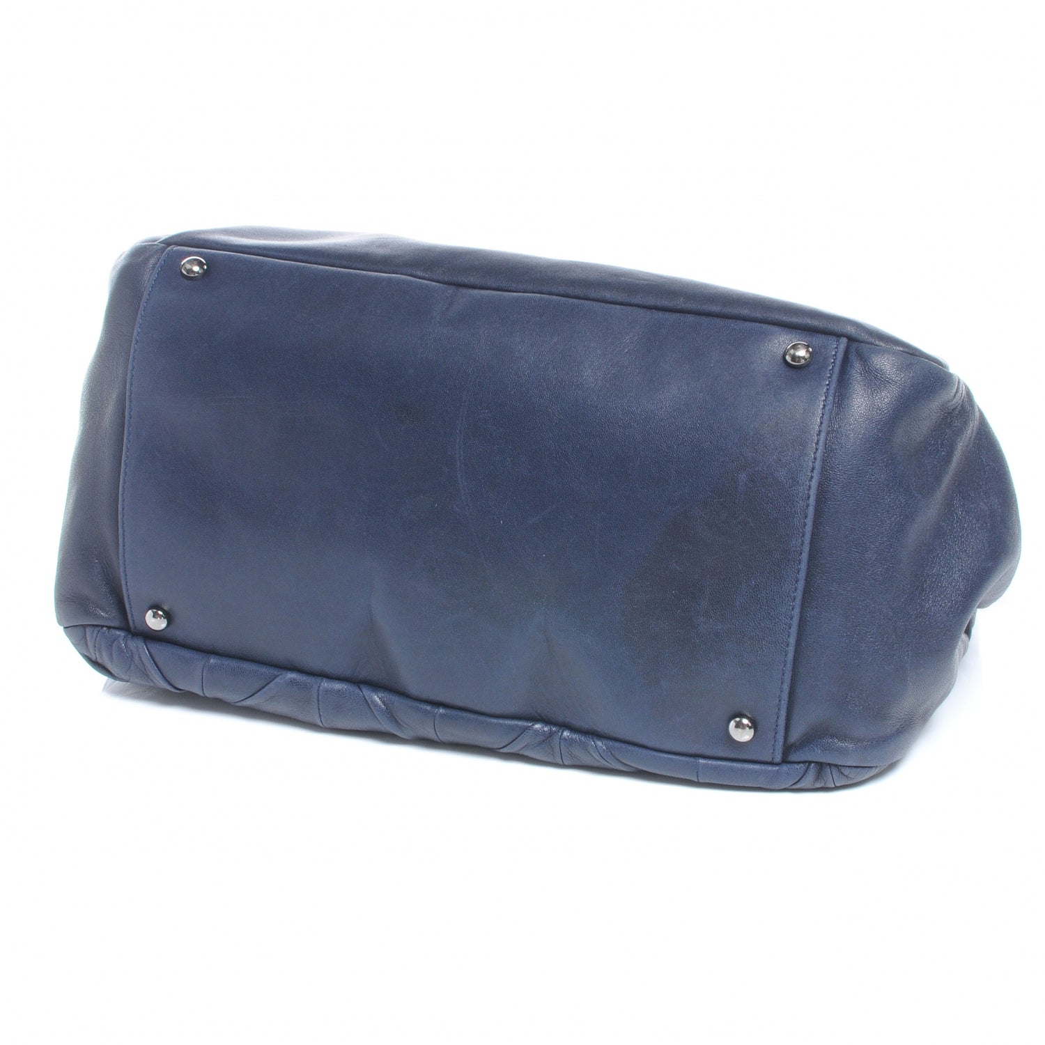Chanel Lambskin Origami Accordion Flap Navy 4 of 6