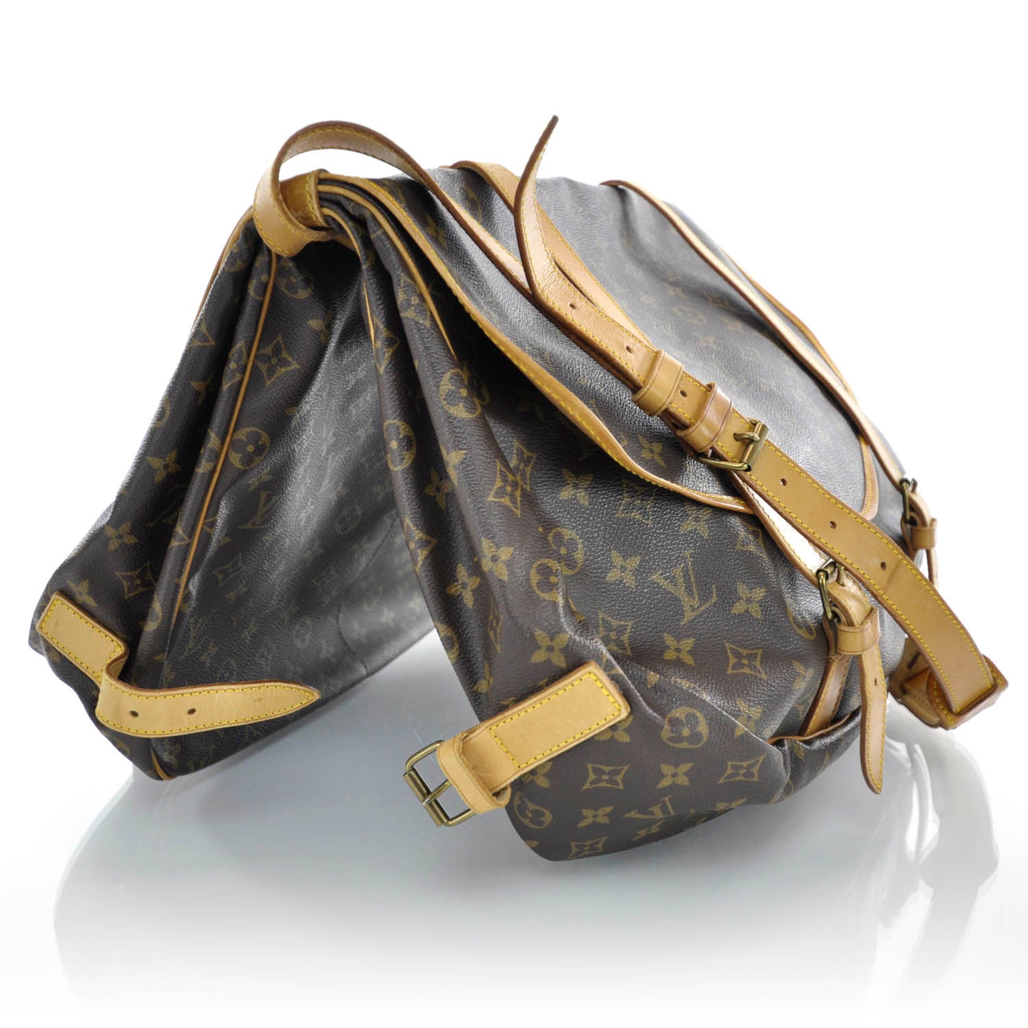 Louis Vuitton Monogram Saumur 43 Shoulder Bag 5 of 9