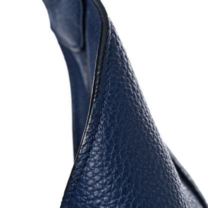 Gucci Soft Grained Calfskin Large Jackie Hobo Classic Blue Marine 25 of 26