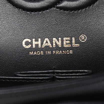 Chanel Lambskin Quilted Small Double Flap Black 5 of 8
