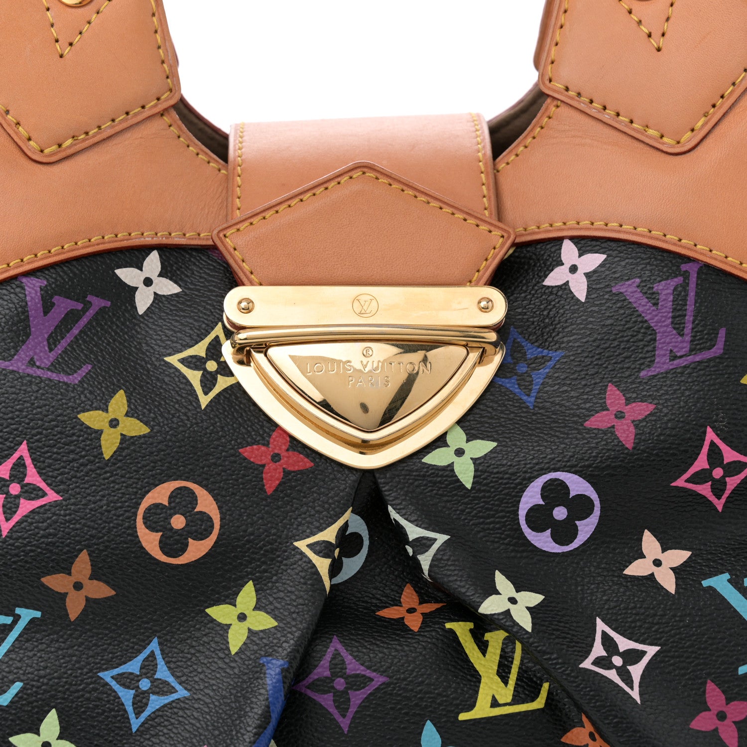Louis Vuitton Monogram Multicolor Ursula Black 7 of 10