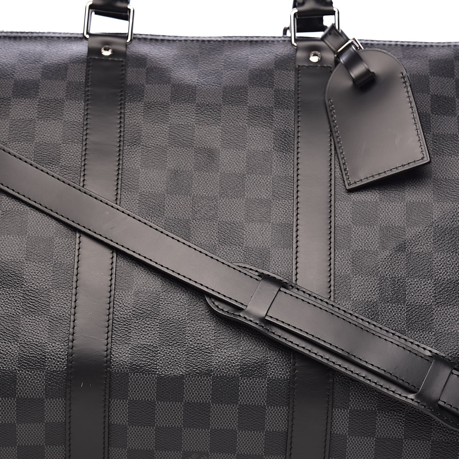 Louis Vuitton Damier Graphite Keepall Bandouliere 55 21 of 21