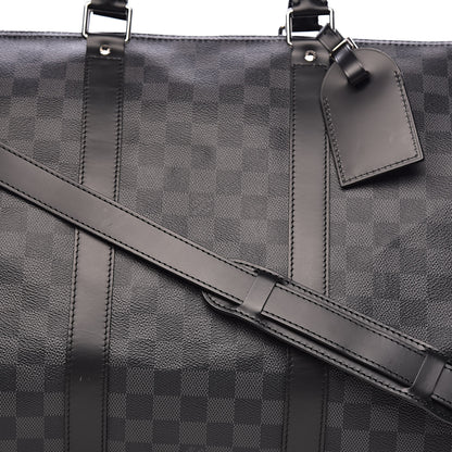 Louis Vuitton Damier Graphite Keepall Bandouliere 55 21 of 21